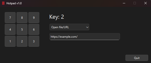 Hotpad Screenshot