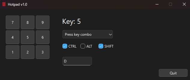 Hotpad Screenshot