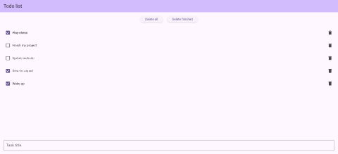 Todo App Screenshot